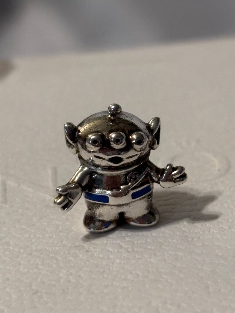 Pandora Disney Pixar Toy Story Alien Charm 798045EN82 Sterling Silver Retired